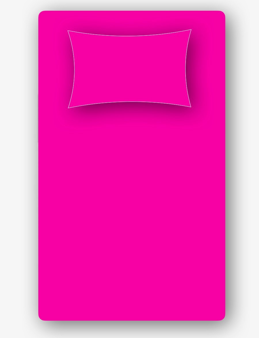 4 Pc. Jersey Knit Twin Sheet Set-Hot Pink